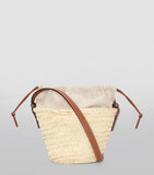 LOEWE Paula's Ibiza woven drawstring bucket bag, UK version