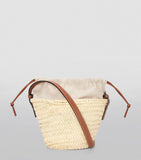 LOEWE Paula's Ibiza woven drawstring bucket bag, UK version