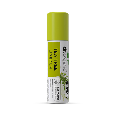 Holland & Barrett Baume à lèvres à l'arbre à thé Dr Organic 5,7 ml - Achetez en ligne chez McGrocer