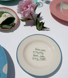 LAETITIA ROUGET Love You Every Day Plate 22cm, UK version
