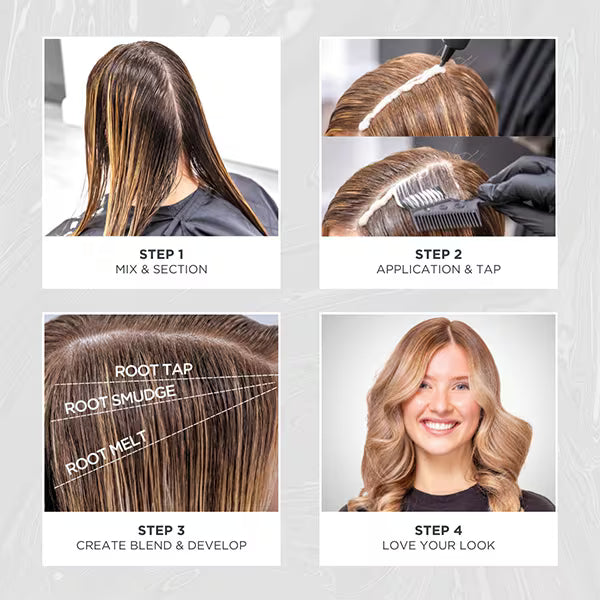 Jerome Russell Smudge Dramatic Cool hair dye kit, UK version