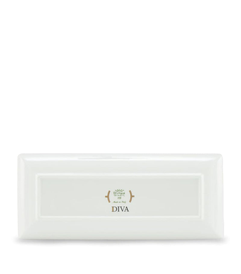 GINORI 1735 Porcelain Colonna Diva Rectangular Change Tray 28cm, UK version