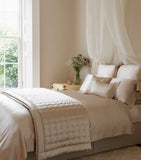 Gingerlily silk super king duvet cover 260cm x 220cm - British product