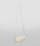 Jimmy Choo Leather Emmie Clutch Bag, imported from the UK