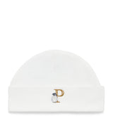 Harrods Paint My Dreams Cotton Embroidered P Beanie- Buy online at McGrocer