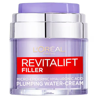 Superdrug L'Oréal Paris Revitalift Filler Replumping Water Cream Hyaluronic Acid 50ml- Buy online at McGrocer