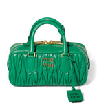 Miu Miu Arcadie top-handle bag in nappa leather, UK version