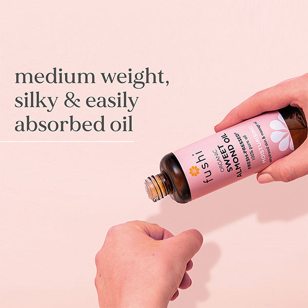 Fushi Organic Sweet Almond Oil 100ml - British product