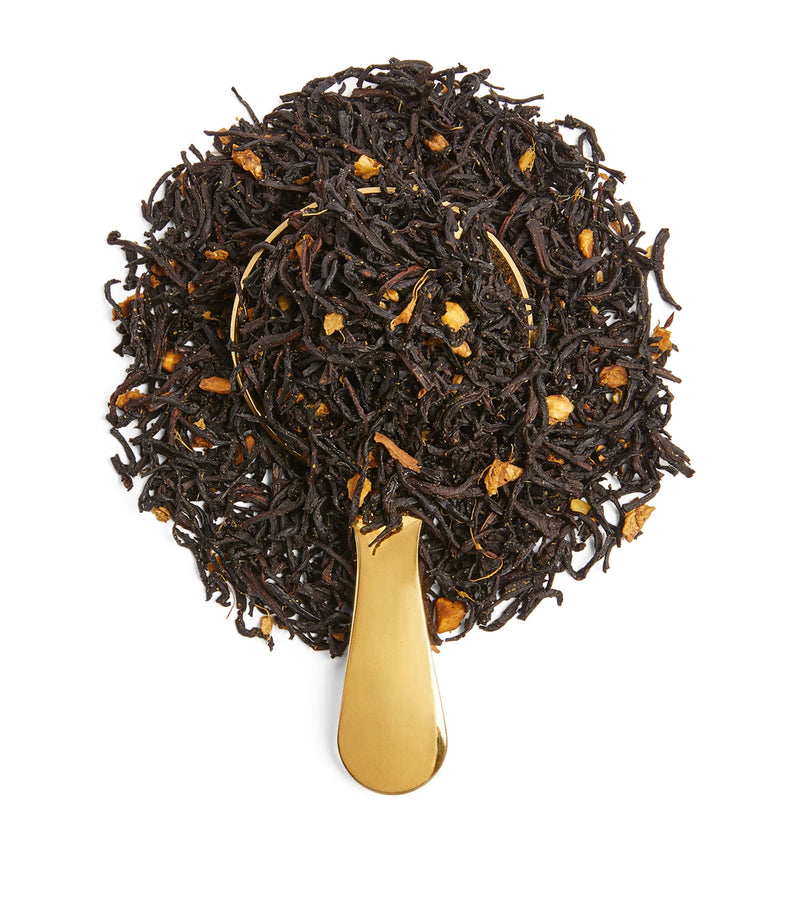 Harrods ginger flavoured black loose leaf tea 125g, UK version