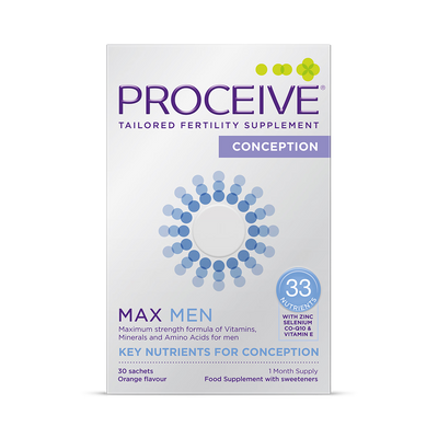 Proceive Max Men Complément de fertilité avancé 30 sachets
