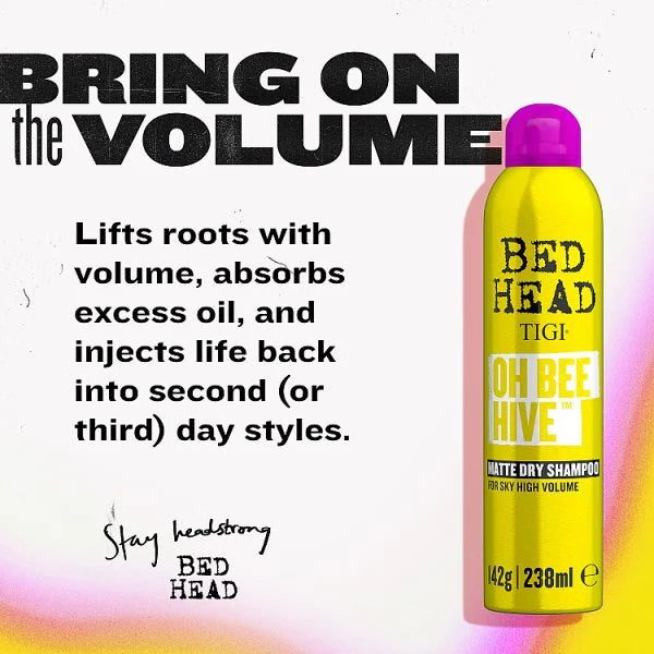 TIGI Oh Bee Hive volumising dry shampoo 238ml, UK version