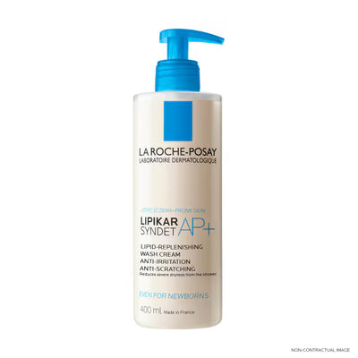 La Roche-Posay Lipikar Syndet AP+ Soothing Cream Wash Eczema Care 400ml