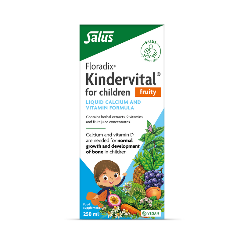 Floradix Kindervital multivitamin liquid 250ml - British product