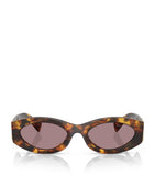 Miu Miu acetate oval sunglasses - British product