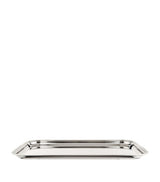 Harrods Greggio Silver Plated Georgian Rectangular Tray - 50 x 33cm- Buy online at McGrocer