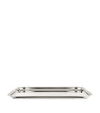 Greggio Georgian silver plated rectangular tray 50x33cm (British brand)