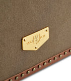 WOLF vegan leather trunk jewellery box with compartments (British brand)