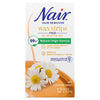 Nair Chamomile face cold wax strips 16 count, imported from the UK