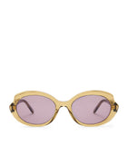 LOEWE acetate mini oval slim sunglasses, imported from the UK