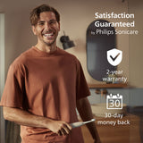 Philips Sonicare 6500 Series Electric Toothbrush, Dual Pack in Black & White, HX7419/01 - McGrocer