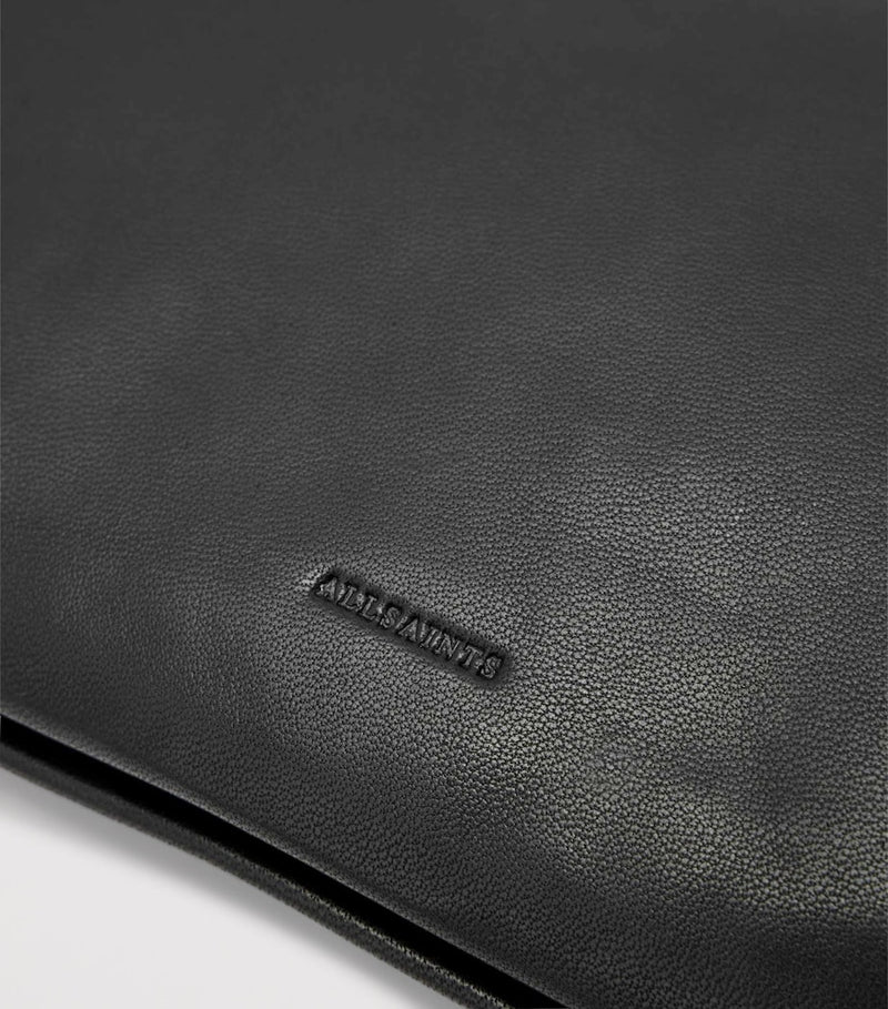 AllSaints Bettina leather clutch bag 24x34cm, UK version
