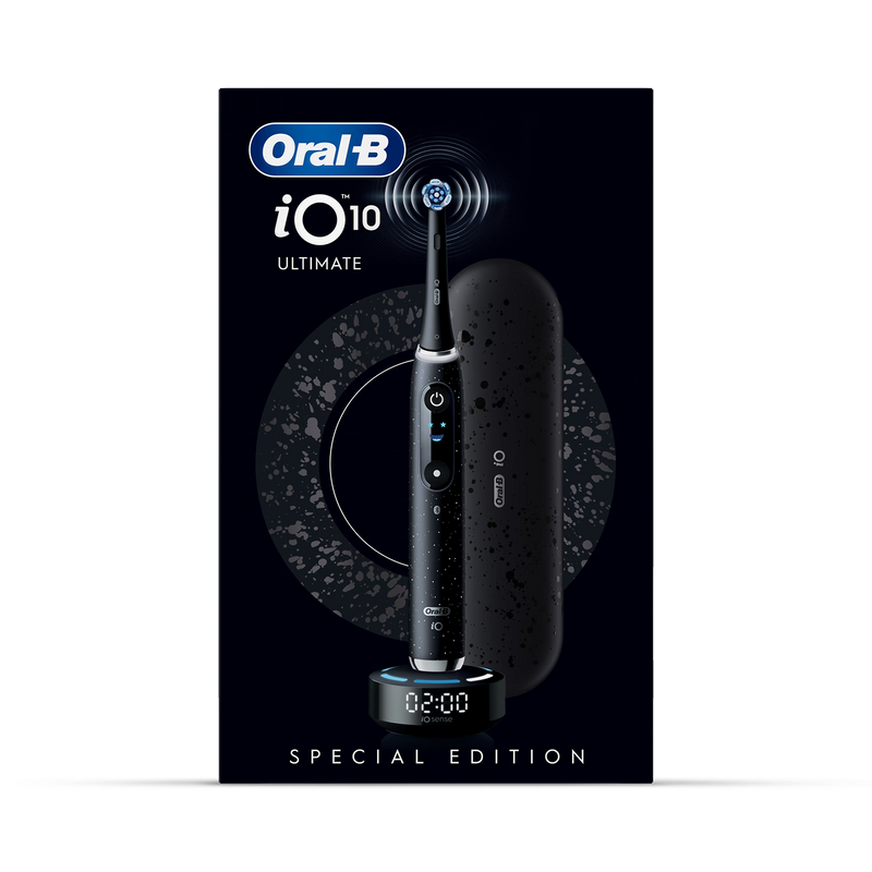 Oral-B iO 10 black electric toothbrush - British product