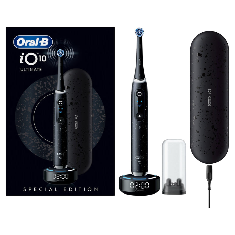 Oral-B iO 10 black electric toothbrush - British product