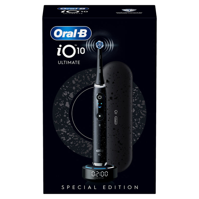 Oral-B iO 10 black electric toothbrush - British product