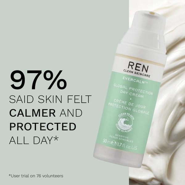 REN Mini Evercalm Day Cream 15 ml, imported from the UK