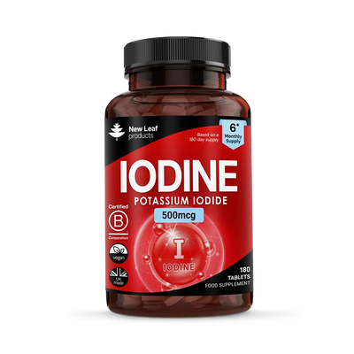 Holland & Barrett New Leaf Products Iodine Tablets 180 tablets- Buy online at McGrocer