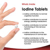 New Leaf Products iodine tablets 500µg 180 tablets (British brand)