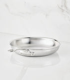 Hestan ProBond Luxe Skillet 28cm mirror stainless steel, imported from the UK