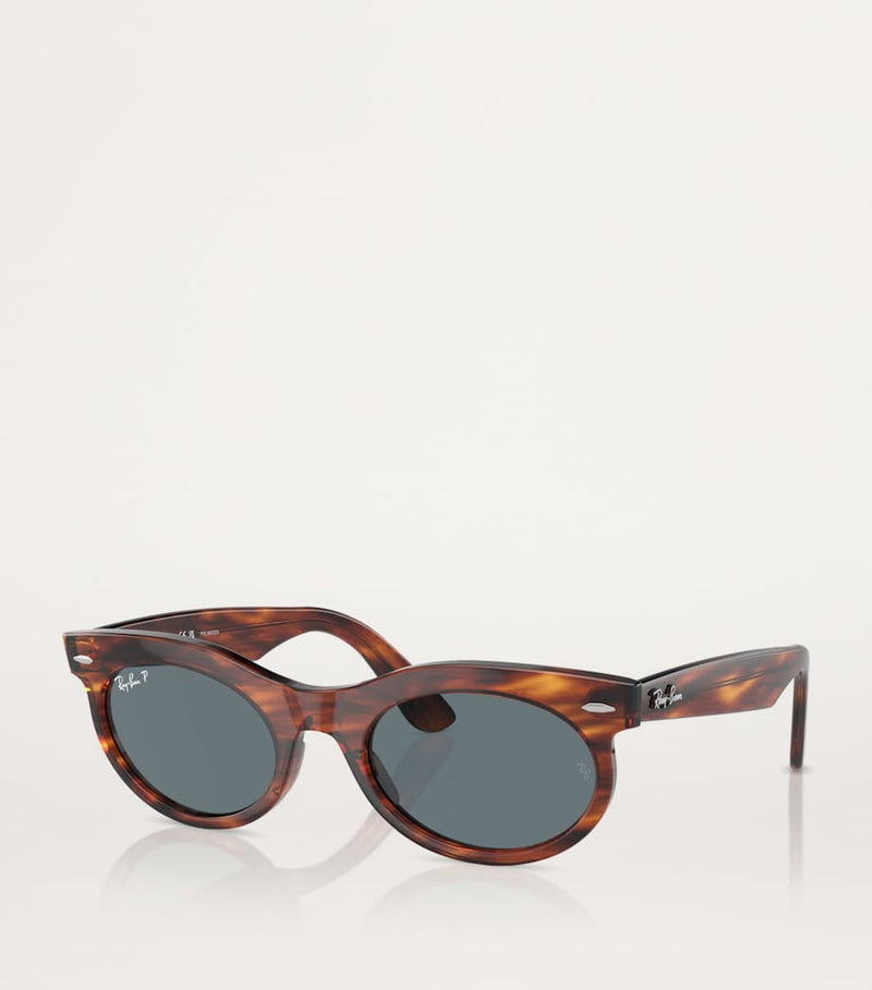 Ray-Ban Wayfarer oval sunglasses RB2242, imported from the UK