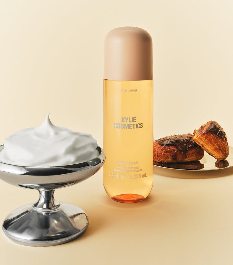 Kylie Cosmetics sweet éclair hair and body mist 236ml, UK version
