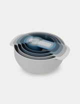 M&S Joseph Joseph 9pc Nesting Mixing Bowl Set- Buy online at McGrocer