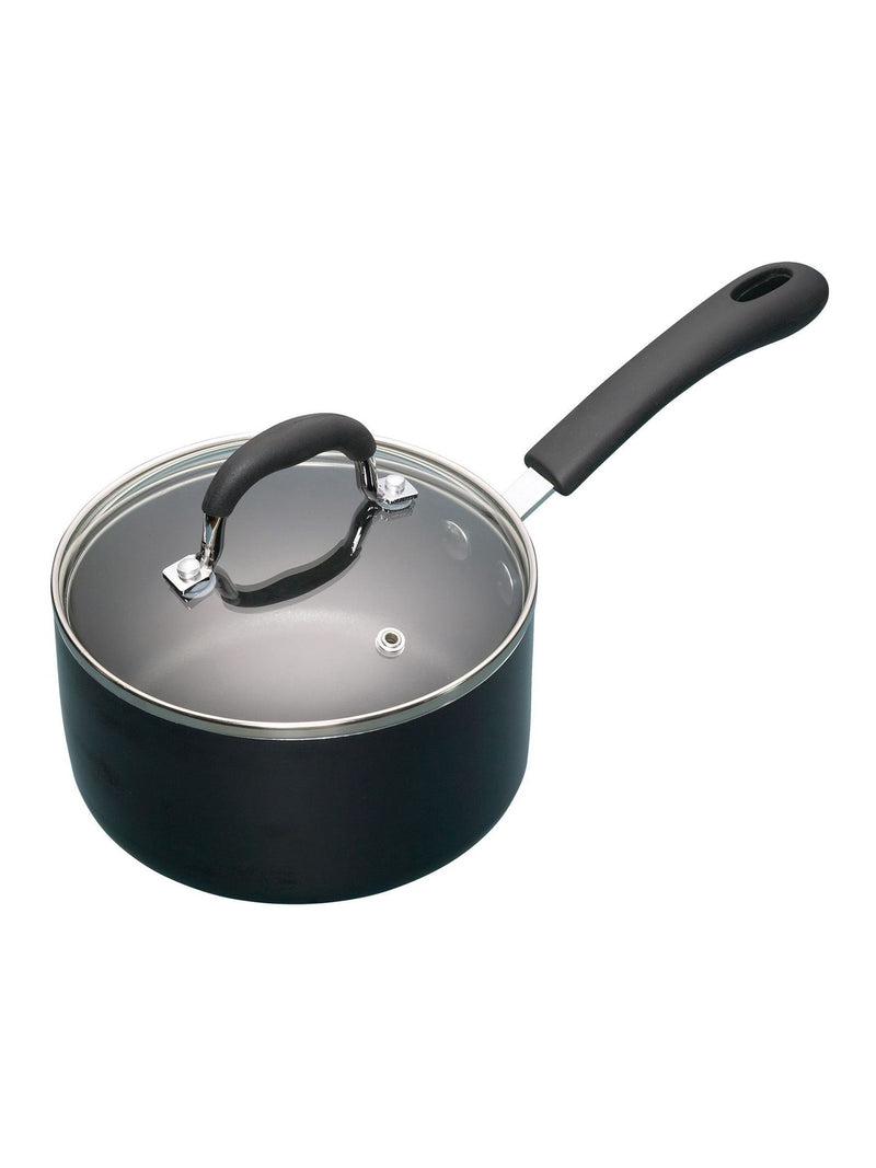 MasterClass grey heavy duty non stick saucepan 16cm, imported from the UK
