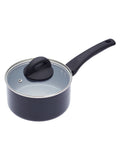 Masterclass Grey ceramic coated saucepan 16cm, imported from the UK