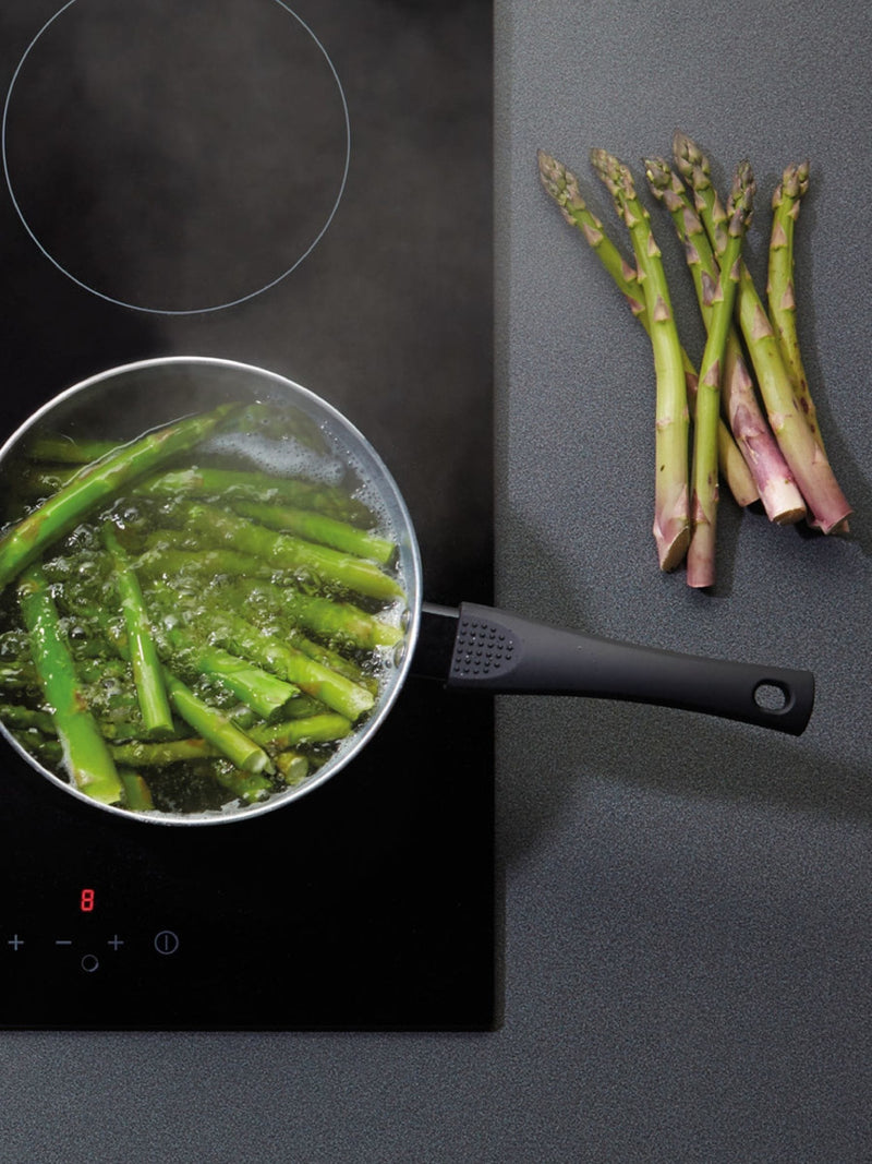 Masterclass Grey Ceramic Coated Saucepan 18cm, imported from the UK