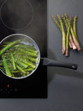 Masterclass Grey Ceramic Coated Saucepan 18cm, imported from the UK