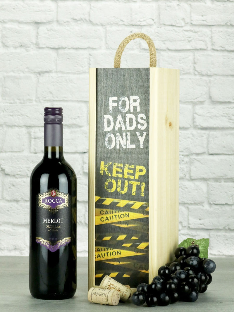 Le Bon Vin Merlot wine gift box 750ml, imported from the UK