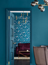 Next Graham & Brown Tiru Teal Blue Matt Emulsion Paint- Buy online at McGrocer