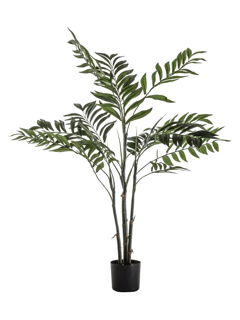Gallery Home green artificial bamboo plant in pot, UK version