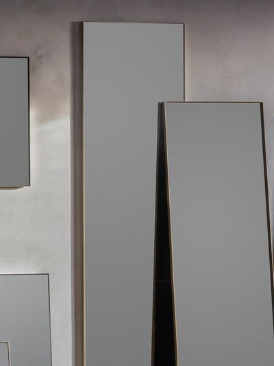 Next Gallery Home Champagne Macey Leaner Mirror- Buy online at McGrocer