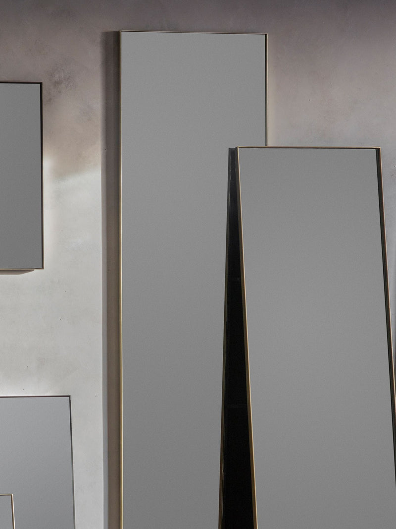 Gallery Home Champagne Macey Leaner Mirror - British product