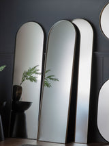 Next Gallery Home Black Macey Arch Mirror 170cm x 50cm x 3cm- Buy online at McGrocer