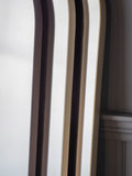 Gallery Home Black Macey Arch Mirror 170cm, imported from the UK