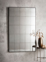Next Gallery Home Brown Liea Antique Wall Mirror 160cm x 100cm- Buy online at McGrocer