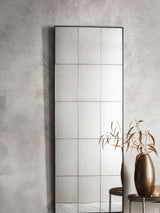 Next Gallery Home Brown Liea Rectangle Segmented Wall Mirror- Buy online at McGrocer