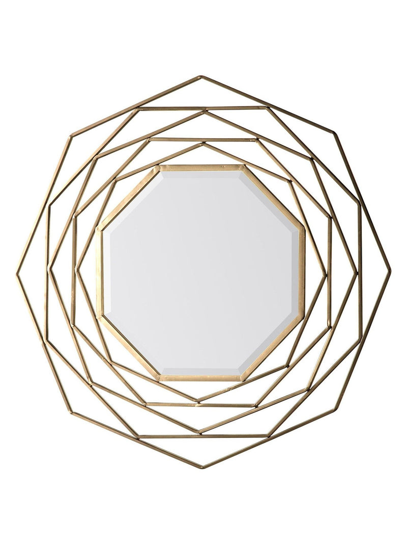 Gallery Home geometric octagonal mirror 91x91cm, UK version