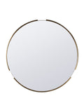 Gallery Home Gold Leon round mirror 80cm, UK version
